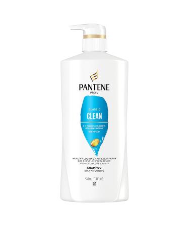 Buy Pantene Pro-V Classic Clean Shampoo 17.9 fl oz Pump - Healthy Hair Solution | International Shipping Available - Buy Online on GoSupps.com