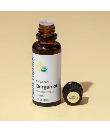 Plant Therapy Organic Bergamot Essential Oil 30 mL (1 oz) 100% Pure Undiluted USDA Certified Organic Bergapten-Free Citrus Oil for Aromatherapy Mood Support & Skin Care Bergamot 1 Fl Oz (Pack of 1) - Buy Online on GoSupps.com