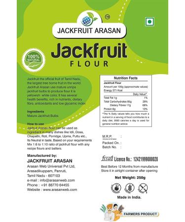 AOZA Jackfruit Flour 500gram (2 Pack of 250gram) - Buy Online on GoSupps.com