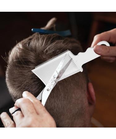 Professional Miliaflick Hair Cutting Edge Tool - Adjustable 2-Piece Guide for DIY Home Haircuts - Perfect for Fades - Silicone Instructions Included - Buy Online on GoSupps.com