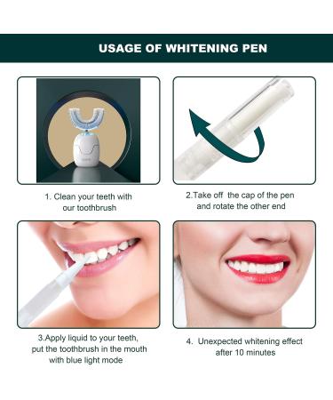 Sunartec Ultrasonic Electric Toothbrush - Advanced 360 Sonic Teeth Whitening Kit for Adults | Portable U-V Cleaning, Air-Drying Charger, IPX7 Waterproof - Buy Online on GoSupps.com