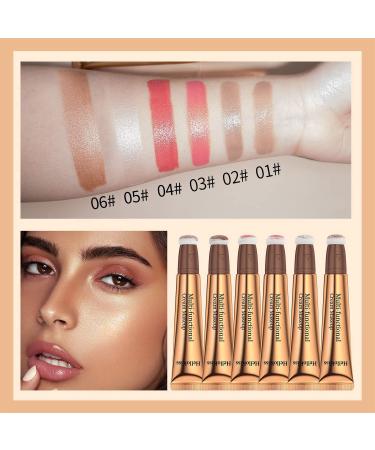 Liquid Contour Beauty Wand - Highlighter & Bronzer Stick - Long Lasting & Smooth - Easy to Apply & Blend - Waterproof (01) - Buy Online on GoSupps.com