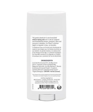 Earth Mama Simply Non-Scents Deodorant | Unscented Deodorant Pregnancy & Breastfeeding Contains Organic Calendula and Coconut Oil Fragrance Free No Baking Soda or Aluminum 2.65-Oz (2-Pack) NEW Non-Scents 2.65 Ounce (Pack of 2) - Buy Online on GoSupps.com