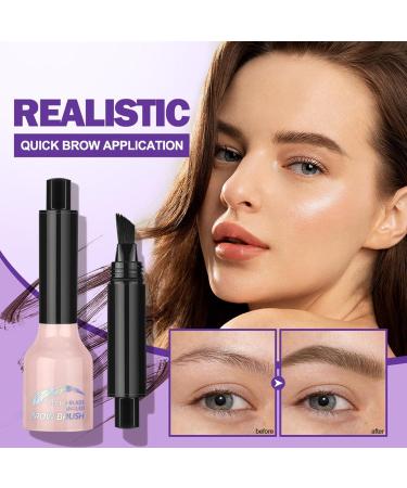 Pruojhw Tints for eyebrows Tinted eyebrow mascara Eyebrow Color Eyebrow Brush Eyebrow Tint Long Lasting Brow Stain Eyebrow Pen Smudge Proof Angled Eyebrow Brush for Women 01 - Buy Online on GoSupps.com