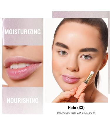 Oulac 2-in-1 Shimmering Lipstick & Lip Balm - Juicy Hydrating Finish for Dry Lips | Vegan Lip Care (S03) - Buy Online on GoSupps.com