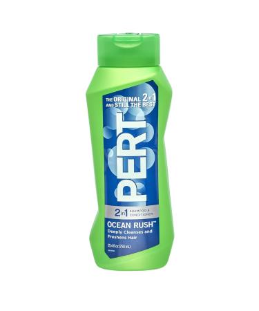 PERT 2-in-1 Ocean Rush Shampoo and Conditioner 25.4oz (4 PACK) - 4 Bottles, 101.6oz Total - Buy Online on GoSupps.com