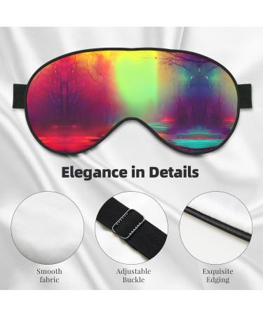 Dream Colorful Soft Sleep Eye Mask Female Breathable Eye Patch Perfect for Travel and Relaxation - Buy Online on GoSupps.com