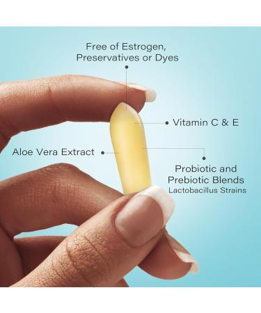 Vaginal Probiotic Suppository - Feminine Health pH Balance & Odor Control (12pcs) - Support Healthy Flora & Moisturize Dryness - Buy Online on GoSupps.com