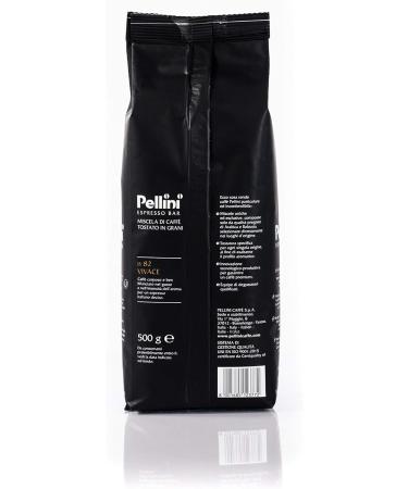 Pellini Caff Pellini Espresso Bar No. 82 Vivace coffee beans 500 gr Pack of 2 - Buy Online on GoSupps.com