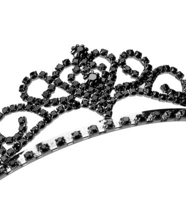 Bridal Tiara Crown - Rhinestone Wedding Hair Barrettes for Masquerade - 1st Choice - Buy Online on GoSupps.com