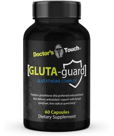 Doctor's Touch Liposomal Glutathione Supplement - Max Absorption for Energy Brain & Skin Health | Easy-to-Swallow Capsules | International Shipping Available - Buy Online on GoSupps.com