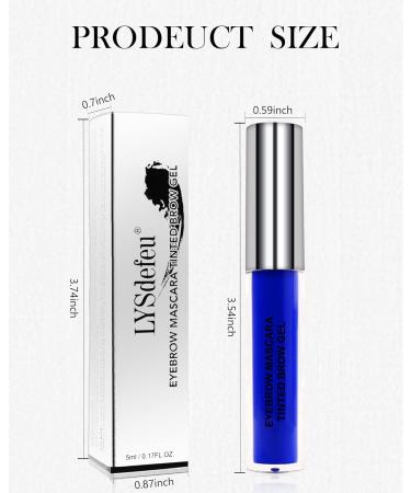 Tinted Brow Mascara Gel-1Pcs Long-lasting Waterproof Smudge-proof Red Eyebrow Glue Colored Liquid Mascara Tinted Brow Filler Length Curly Mascara for Women Halloween Eye Makeup-09Red - Buy Online on GoSupps.com