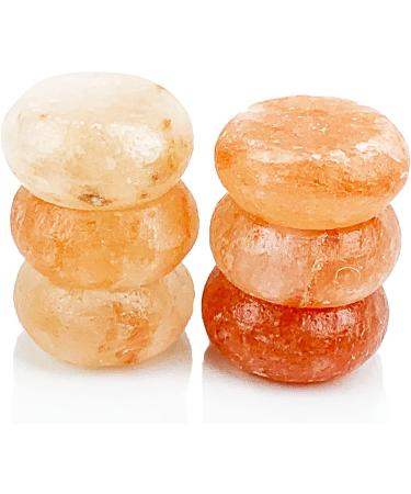 Buy Himalayan Salt Hot Stone Massage Therapy Set | 6 pcs for Relaxation Healing & Pain Relief - Ideal for Professionals & Home Spa - Buy Online on GoSupps.com
