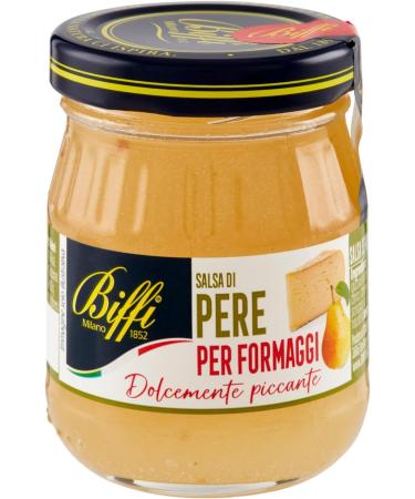  Italian Gourmet E.R. Biffi Pear Sauce for Cheese poires sauce moutarde pour fromage 100 g + polpa italien gourmet 400 g - Buy Online on GoSupps.com