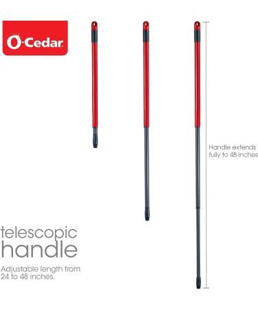O-Cedar Genuine Spin Mop Replacement Handle - EasyWring and Rinse Clean Telescopic Handle - Buy Online on GoSupps.com