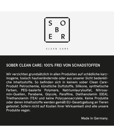 Sober After Shave Repair Fluid | Cooling Balm for Men | Anti-Shaving Pimples & Ingrown Hair Relief | Alcohol-Free | 50 ml - Buy Online on GoSupps.com