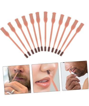 GARIOUANS 12Pcs Manual Nose Hair Clipper Facial Trimmer for Adults Effective Portable Double Sided Cleaning Batteries - Buy Online on GoSupps.com