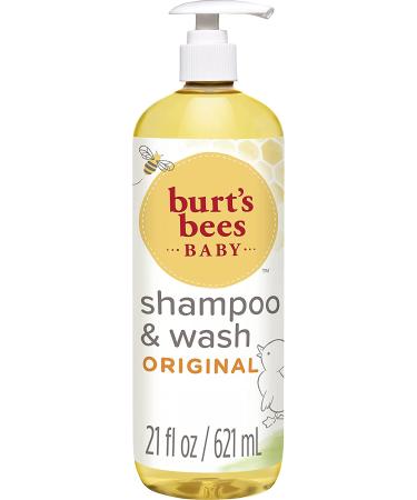 Baby Shampoo & Wash  Burt's Bees Tear Free Soap  Natural Baby Care  Original  21 Ounce (Packaging May Vary) 621 ml Original - Buy Online on GoSupps.com
