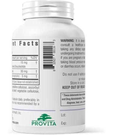 PROVITA NADH+ Forte | Cognitive Support Supplement with NADH Coenzyme Q10 & Chlorophyll | Energy Support Focus Mental Clarity & Brain Health | Vegan Capsules | High Absorption Cellular Formula 30 Count (Pack of 1) - Buy Online on GoSupps.com