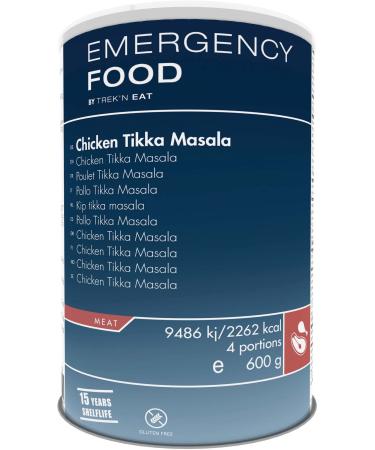 TREK'N EAT Emergency Food Chicken Tikka Masala Sustainable Emergency Food