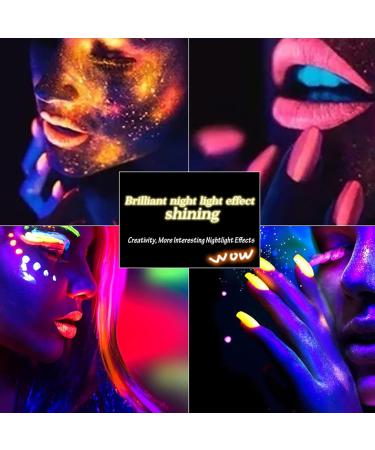 MKNZOME 12 Colors Dip Powder Nail Kit - Glow in The Dark Pigment Powder for Nails - Starter Kit for Nail Art - Perfect Gift for Beginners and Women - Buy Online on GoSupps.com