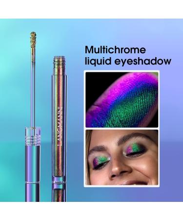 Jolilab Metallic Liquid Chameleon Eyeshadow Multi-Dimensional Eye Looks Long-lasting Holographic Glitter Multichrome Eyeshadows Makeup(#A) - Buy Online on GoSupps.com