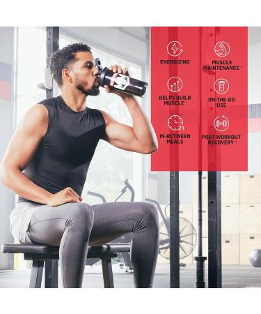 Bundle of Muscle Milk Pro Series Protein Powder Supplement Knockout Chocolate 2 Pound 11 Servings 50g Protein 3g Sugar + Muscle Milk Blender Bottle 24 Oz - Buy Online on GoSupps.com