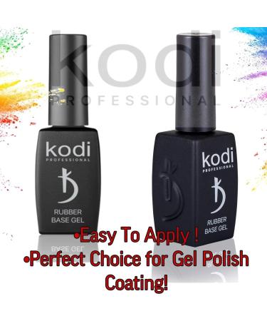 Rubber Base Gel 8ml | Kodi Professional Nail Polish | Long-Lasting Easy to Use Non-Toxic | Gel for LED/UV Lamps | Original Soak-Off Formula - Buy Online on GoSupps.com