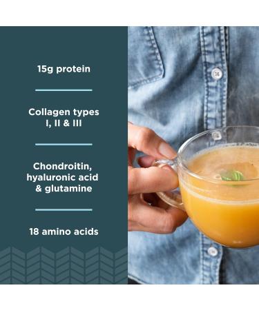 Ancient Nutrition Bone Broth Protein Powder Tomato Basil Grass-Fed Chicken and Beef Bone Broth Powder 15g Protein Per Serving Supports a Healthy Gut 15 Servings - Buy Online on GoSupps.com