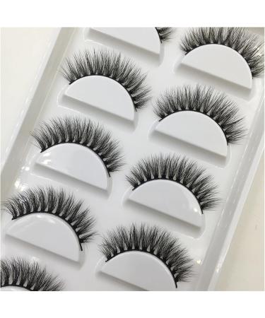 UAMOU 10/50 Boxes 5 Pairs 3D Mink False Eyelashes Soft Lashes Makeup Eyelash Faux Cils Cilios Maquiagem Cheerfully (Color : 5Pairs G600 Size : 50 Boxes 50 Pairs) - Buy Online on GoSupps.com