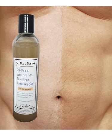 Doctor's Rx Light & Natural Self-Tanning Gel - Oil-Free Fragrance-Free | International Shipping Available - Buy Online on GoSupps.com