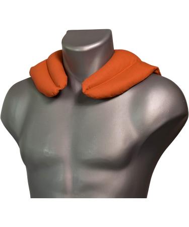 Cherry Stone Neck Pillow with Chambers - Orange | Heat Pad for Neck Relief - Ideal Cherry Stone Pillow for Comfort & Relaxation - Buy Online on GoSupps.com