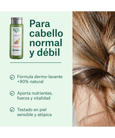  NaturVital NaturVital Set of 6 revitalizing sensory shampoos paraben and silicone free natural for weak hair atopic and sensitive skin men and women 6 x 300 ml - Buy Online on GoSupps.com