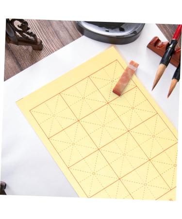 NUOBESTY 90 Sheets Grid Rice Paper Painting Paper Chinese Drawing Paper Chinese Xuan Paper Hand Made - Buy Online on GoSupps.com