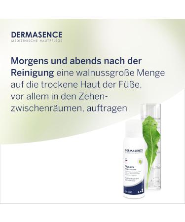 Dermasence Mycolex Care Foam 125ml - Nourishing Treatment for Dry Stressed Feet & Hands | Relieves Itchy & Fungal Infections | 1 Pack - International Shipping Available - Buy Online on GoSupps.com