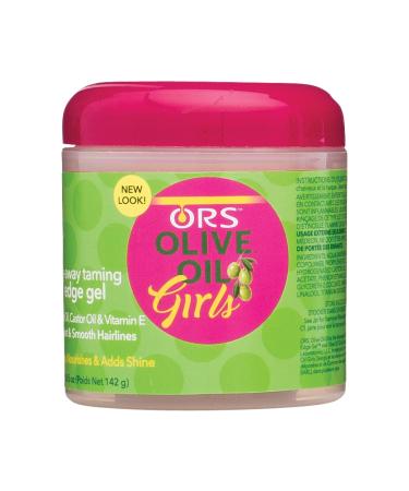 ORS OLIVE OIL GIRLS Fly-Away Gel for Taming Edges Infused with Olive Oil and Vitamin E (5.0 oz)