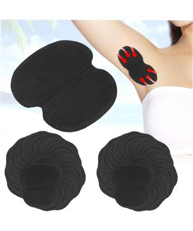 60pcs Underarm Sweat Pads - Black Armpit Protectors for Dresses - Ultra Absorbent Nonwoven Sweat Guards - Buy Online on GoSupps.com
