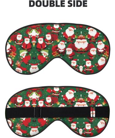 Buy Xmas Funny Gnomes Print Sleep Eye Mask | Soft Eye Cover for Travel & Naps - Perfect Gift for Men & Women - Buy Online on GoSupps.com