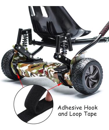 Aodaer 8 Pack Adjustable Hoverboard Straps Replacement - Kart Accessories with Hook and Loop Fastening for Balance Scooter - Buy Online on GoSupps.com