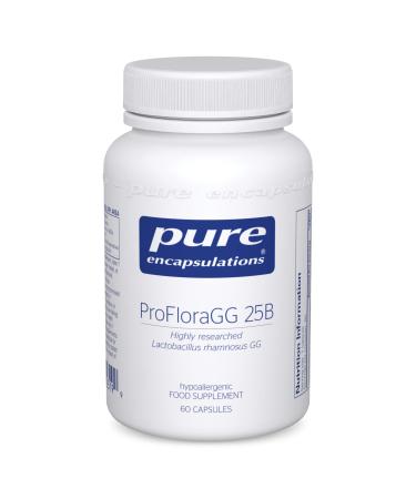 Pure Encapsulations - ProFloraGG (25 Billion CFU) - Hypoallergenic Nutritional Healthy Bacteria Supplement - 60 Capsules