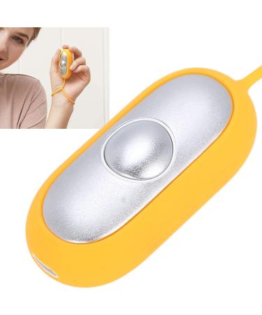 Microcurrent Insomnia & Stress Relief Sleep Aid Device | USB Charging | Yellow - Buy Online on GoSupps.com