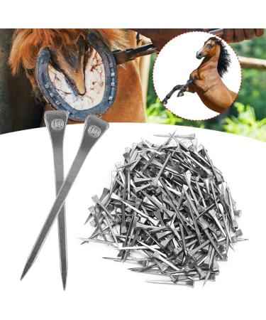 Nikou Horseshoe Nail - 250pcs E6 High Strength Steel Hoof Pin | Durable & Safe Tool Accessory for Horses - No Bending | International Shipping Available - Buy Online on GoSupps.com