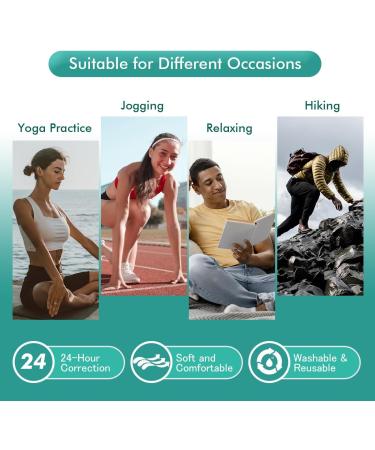 Decproch Toe Spreader - 12 Silicone Toe Separators for Overlapping Toes & Friction Relief - Unisex Comfort Solution in White - Buy Online on GoSupps.com