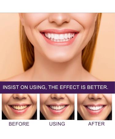 Purple Toothpaste for Teeth Whitening Tooth Stain Removal 50ml Tooth Cleaning Toothpaste Color Corrector Teeth Whitening Toothpaste for Enamel - Buy Online on GoSupps.com