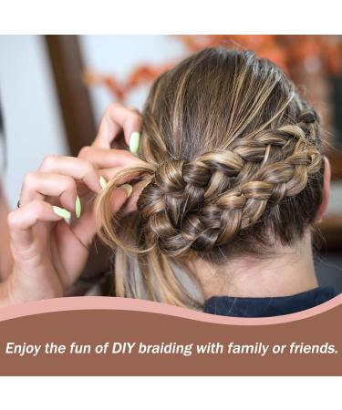 DUNBE Hair Styling Set 28 Pcs Hair Design Styling Tools Accessories DIY Hair Accessories Hair Modelling Tool Kit Hairdresser Kit Set Magic Simple Fast Spiral Hair Braid Hair Braiding Tool - Buy Online on GoSupps.com