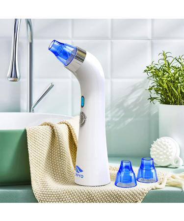 POPPYO Blackhead Remover Vacuum - Electric Facial Cleaner for Women | Blue Blackhead & Blemish Removers - Buy Online on GoSupps.com
