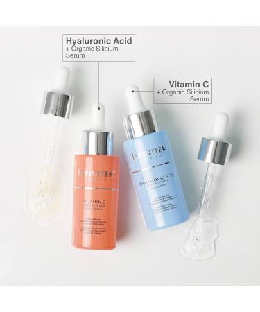 Infinitek Paris Perfect Duo SERUMMIX Kit - Vitamin C and Hyalouronic Acid - Buy Online on GoSupps.com