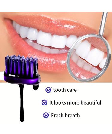 Purple Toothpaste Purple Whitening Toothpaste for Fresh Breath & Sensitivity Relief Deep Cleaning Stain Removal Whitening Press Bottle (1.02OZ Mintt) Mintt 1 Fl Oz (Pack of 1) - Buy Online on GoSupps.com