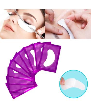 100 Pairs Under Eye Gel Pads for Eyelash Extensions - Purple - Buy Online on GoSupps.com