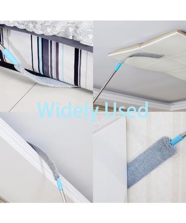 Probablei Retractable Gap Dust Cleaner Multifunction Dusting Brush Gap Mop Long Handle Washable and Retractable Duster Brush Gap Duster for Cleaning Under Appliances (1.5m 2pcs Cleaning Cloth) 1.5m 2pcs Cleaning Cloth - Buy Online on GoSupps.com